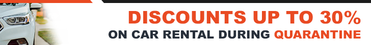 Car rental discounts during quarantine